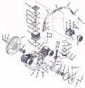 Page B Diagram and Parts List for EX44601VA 2005 Campbell Hausfeld Compressor